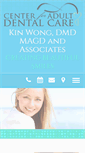Mobile Screenshot of myadultdentalcare.com