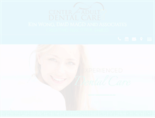 Tablet Screenshot of myadultdentalcare.com